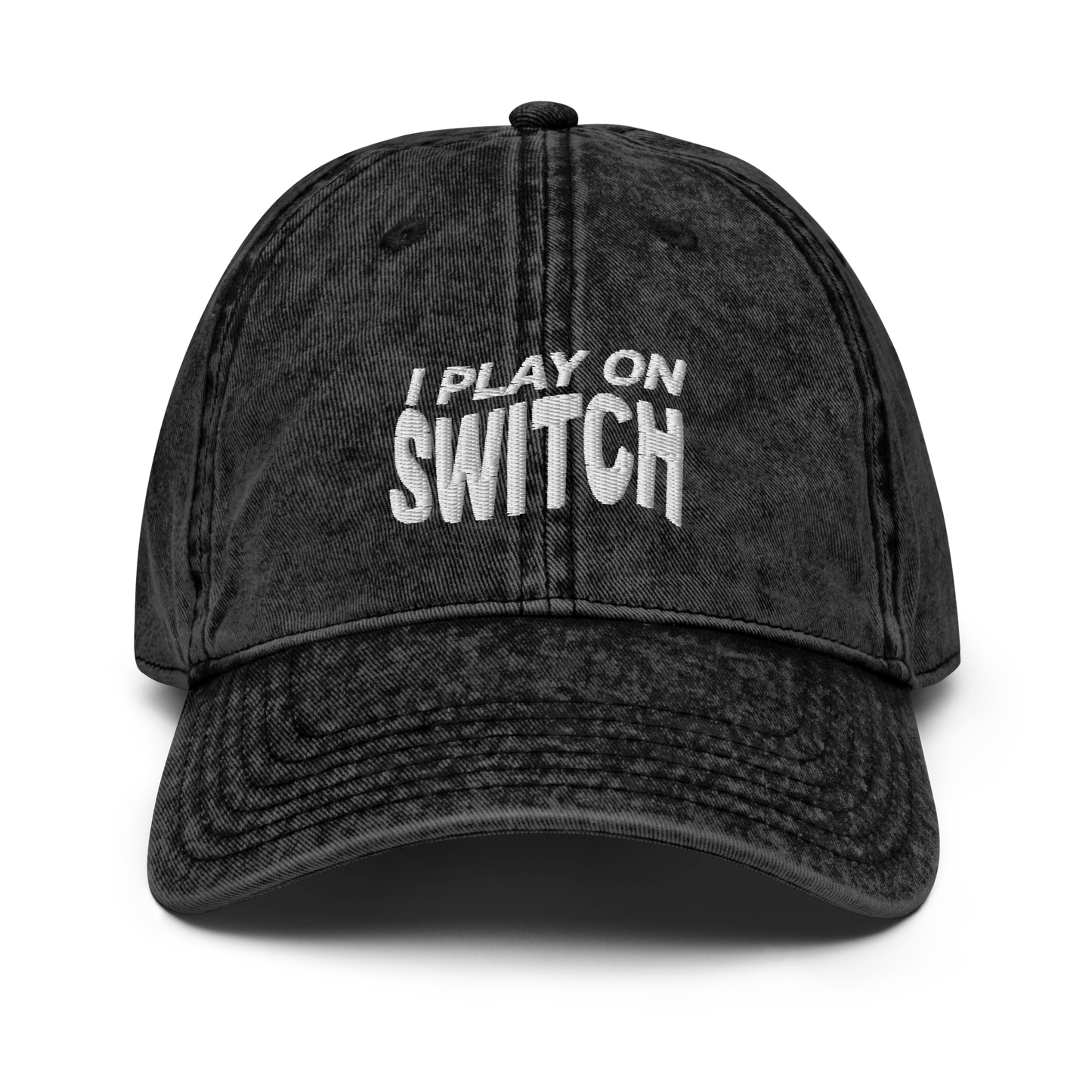 Vintage I Play On Switch Dad Hat